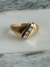 Load image into Gallery viewer, Vintage 14k Gold Diamond Ring

