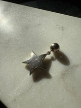 Load image into Gallery viewer, Vintage Star Sterling Silver Pendant
