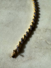 Load image into Gallery viewer, San Marco Gold Vermeil Bracelet 7”
