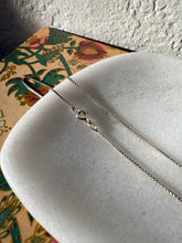 Load image into Gallery viewer, Vintage Dainty Micro Box Chain Choker Necklace 12.25”
