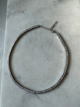 Load image into Gallery viewer, Sterling Silver Choker Tennis Necklace
