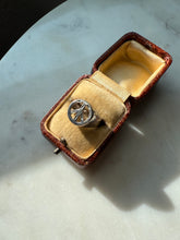 Load image into Gallery viewer, Vintage Peace Sign Sterling Silver Ring Size 6
