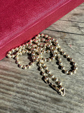 Load image into Gallery viewer, Vintage Sterling Silver Ball Chain Necklace 18”
