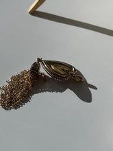 Load image into Gallery viewer, Vintage Chunky Red Tassle Pendant
