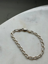 Load image into Gallery viewer, Italian Vintage Sterling Silver Bracelet 7.5”
