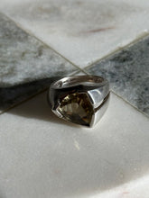 Load image into Gallery viewer, Yellow Citrine Sterling Silver Ring Size 6.25
