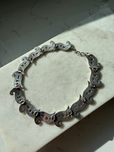 Load image into Gallery viewer, Vintage Mexican Sterling Silver Collar Necklace 15”
