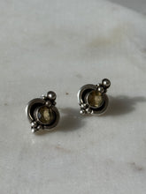 Load image into Gallery viewer, Vintage Citrine Sterling Silver Earrings
