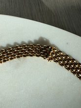 Load image into Gallery viewer, Aurafin Italian 14k Yellow Gold Panther Link Necklace
