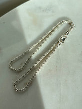 Load image into Gallery viewer, Italian Sterling Silver Chain 18”
