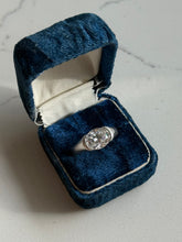 Load image into Gallery viewer, Sterling Silver Quartz Ring Size 6.75
