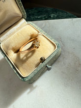 Load image into Gallery viewer, Antique Belcher Old Cut Diamond 14k Gold Ring Size 8
