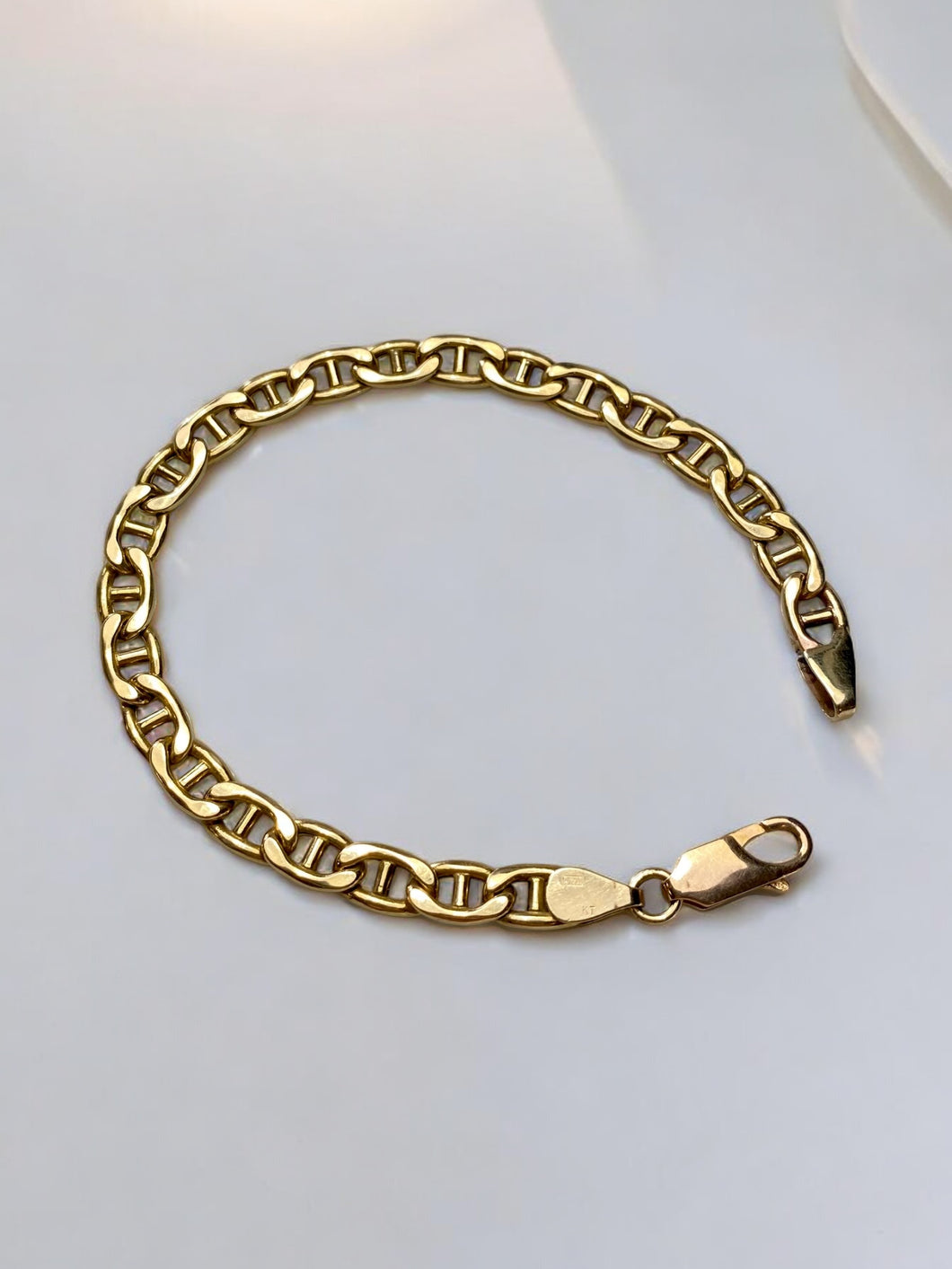 Mariner Link 14k Gold Bracelet