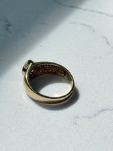 Load image into Gallery viewer, Gold Vermeil Heart Ring Size 7.75
