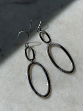 Load image into Gallery viewer, Ippolita Sterling Silver Oval Dangle Earrings

