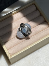 Load image into Gallery viewer, Mexico Fire Opal Sterling Silver Ring Size 7.75
