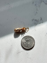 Load image into Gallery viewer, Vintage Solid 14k Gold Pineapple Charm
