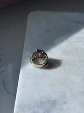 Load image into Gallery viewer, Multistone Sterling Silver Ring Size 6.25
