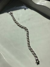 Load image into Gallery viewer, Solid Sterling Silver Bracelet 7.5”
