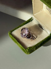 Load image into Gallery viewer, Gold Vermeil Purple Ring Size 7
