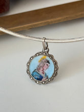 Load image into Gallery viewer, Roma Enamel 835 Silver Saint Charm
