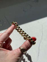 Load image into Gallery viewer, Disco San Marco Gold Vermeil Bracelet 7.5”
