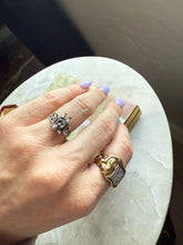 Load image into Gallery viewer, Angel Cherub Sterling Silver Ring Size 6
