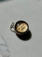 Load image into Gallery viewer, Vintage Sterling Libra Double Sided Charm
