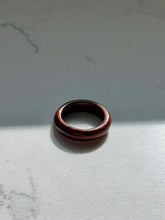 Load image into Gallery viewer, Brown Wood Stacker Band Size 5.25
