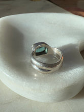 Load image into Gallery viewer, Blue Spinel Sterling Silver Ring Size 6

