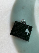 Load image into Gallery viewer, Vintage Wyoming Yellowstone National Park Enamel Sterling Silver Charm
