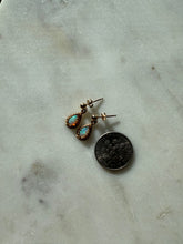 Load image into Gallery viewer, Vintage 14k Yellow Gold Opal Earrings
