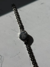 Load image into Gallery viewer, Vintage Blue Face Silver Tone Wrist Watch
