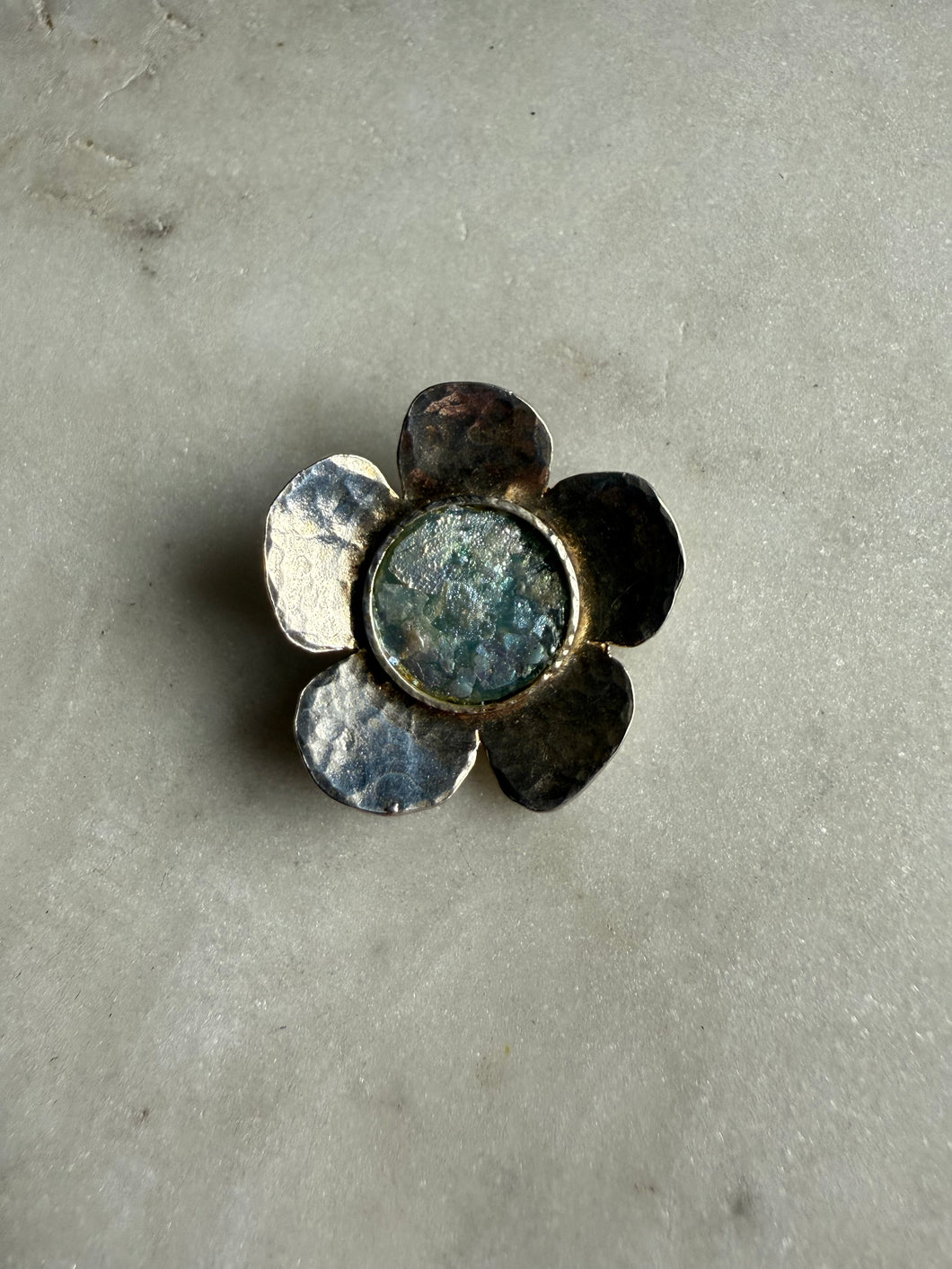 Sterling Silver Flower Pendant