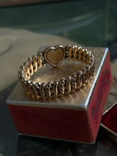 Load image into Gallery viewer, Vintage WWII Era Sweetheart Expansion Bracelet
