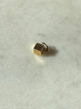 Load image into Gallery viewer, Vintage 14k Gold Dice Charm
