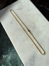Load image into Gallery viewer, Italian Gold Vermeil Rope Chain 16”
