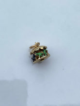 Load image into Gallery viewer, Sloan &amp; Co. Enamel Articulated Carousel 14k Gold Charm
