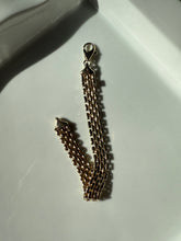 Load image into Gallery viewer, Panther Link Gold Vermeil Bracelet 7.25”
