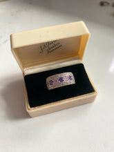 Load image into Gallery viewer, Pink Purple Gemstone Sterling Silver Ring
