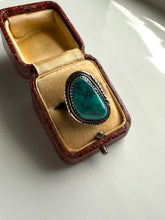 Load image into Gallery viewer, Turquoise Sterling Silver Ring
