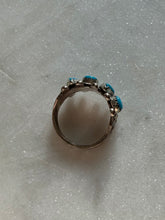 Load image into Gallery viewer, Turquoise Sterling Silver Ring Size 6
