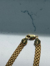 Load image into Gallery viewer, Two-Tone Gold Vermeil Heart Necklace 17”
