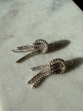 Load image into Gallery viewer, Vintage Fringe Sterling Silver Dangle Earrings
