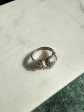 Load image into Gallery viewer, Skull Sterling Silver Ring Size 7.5
