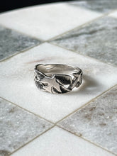 Load image into Gallery viewer, Flying Dove Sterling Silver Ring Size 10
