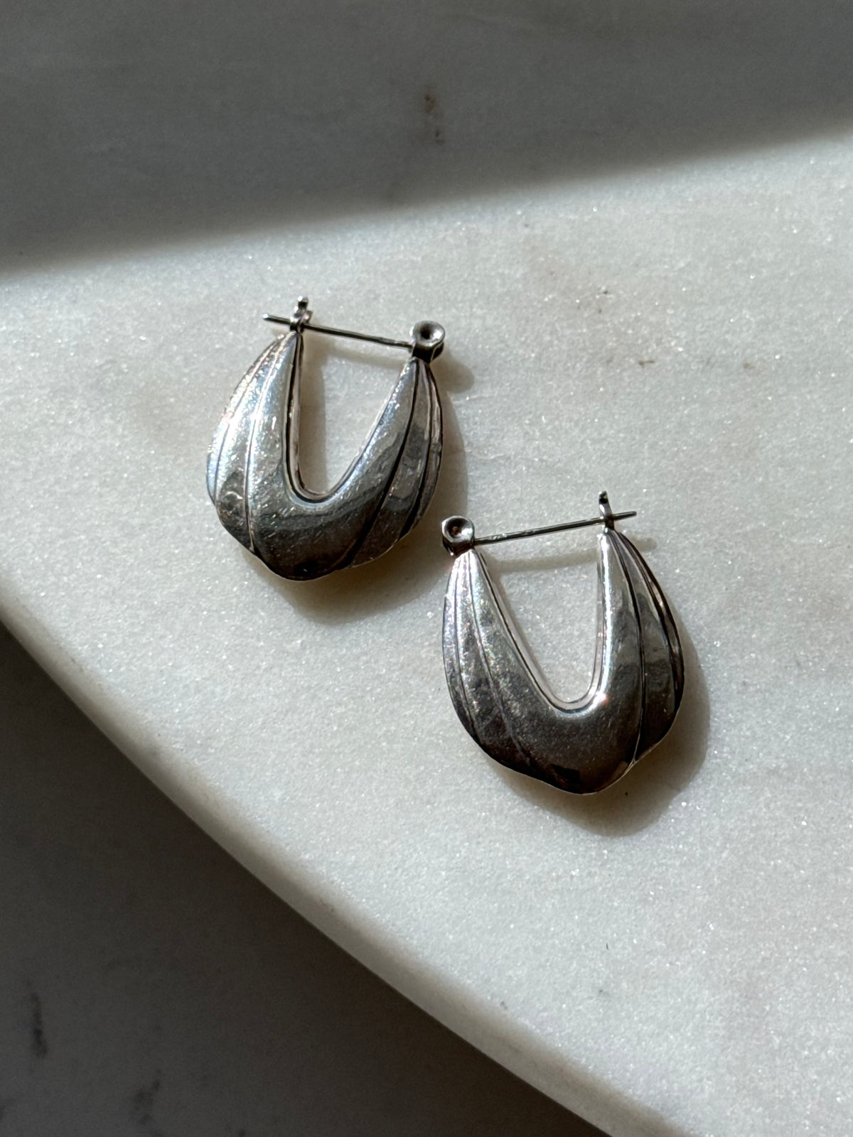 Vintage Sterling Silver Earrings