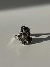 Load image into Gallery viewer, Art Nouveau Inspired Sterling Silver Ring Size 6.75
