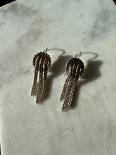 Load image into Gallery viewer, Vintage Fringe Sterling Silver Dangle Earrings
