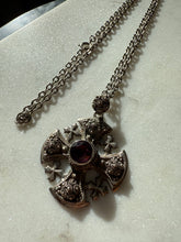 Load image into Gallery viewer, Maltese Cross Sterling Silver Necklace
